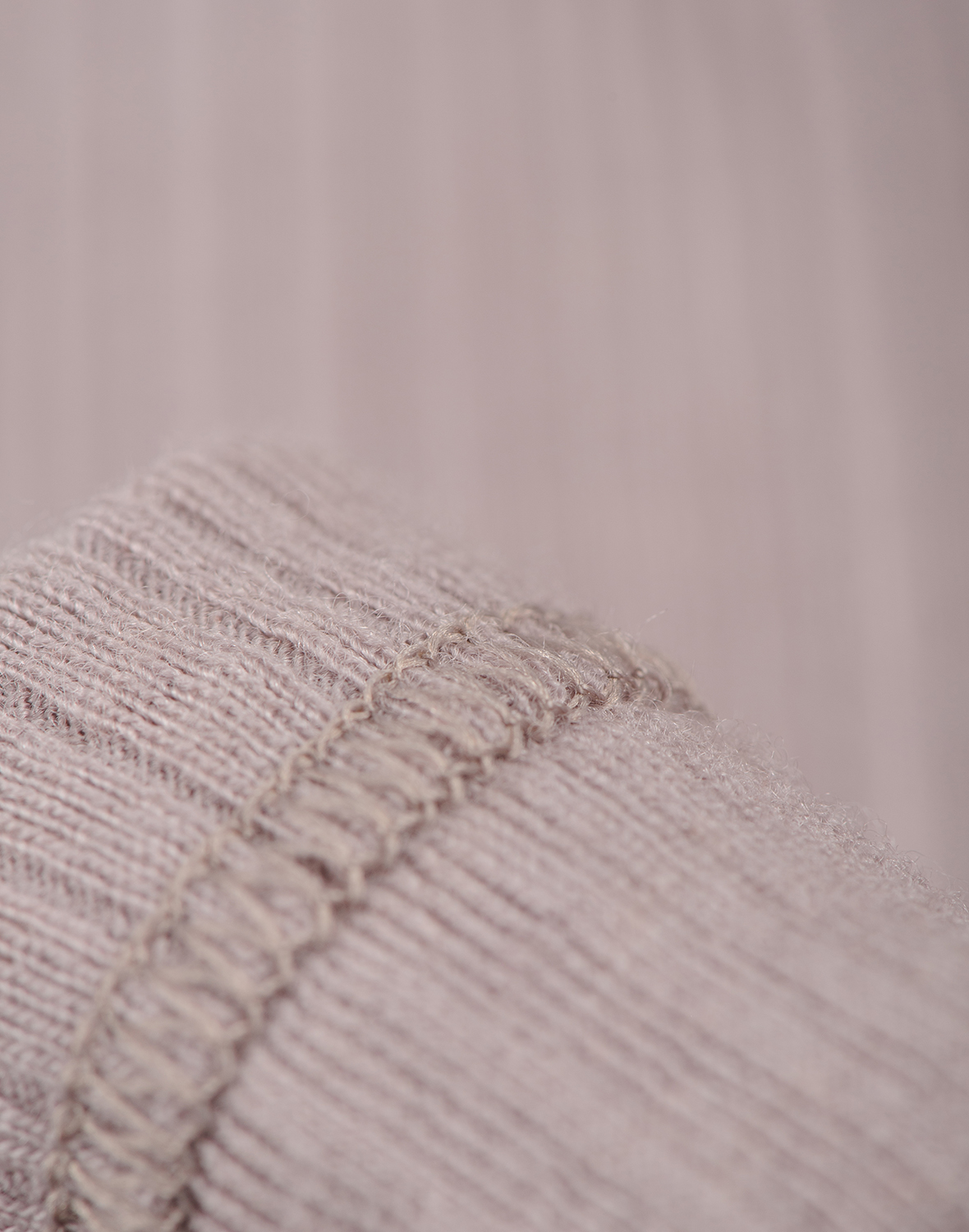Jurk met ruches van merinowol voor baby's