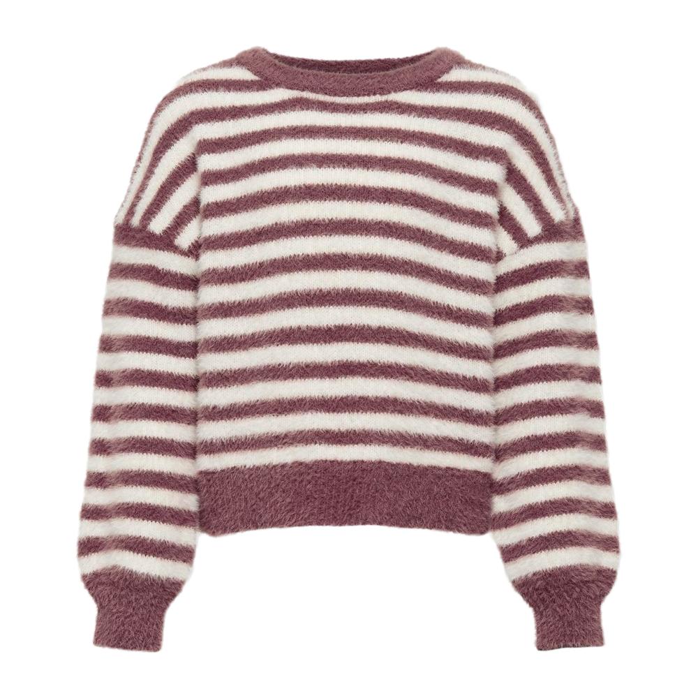 Pull Blanc/Violet Fille Kids Only Kognew