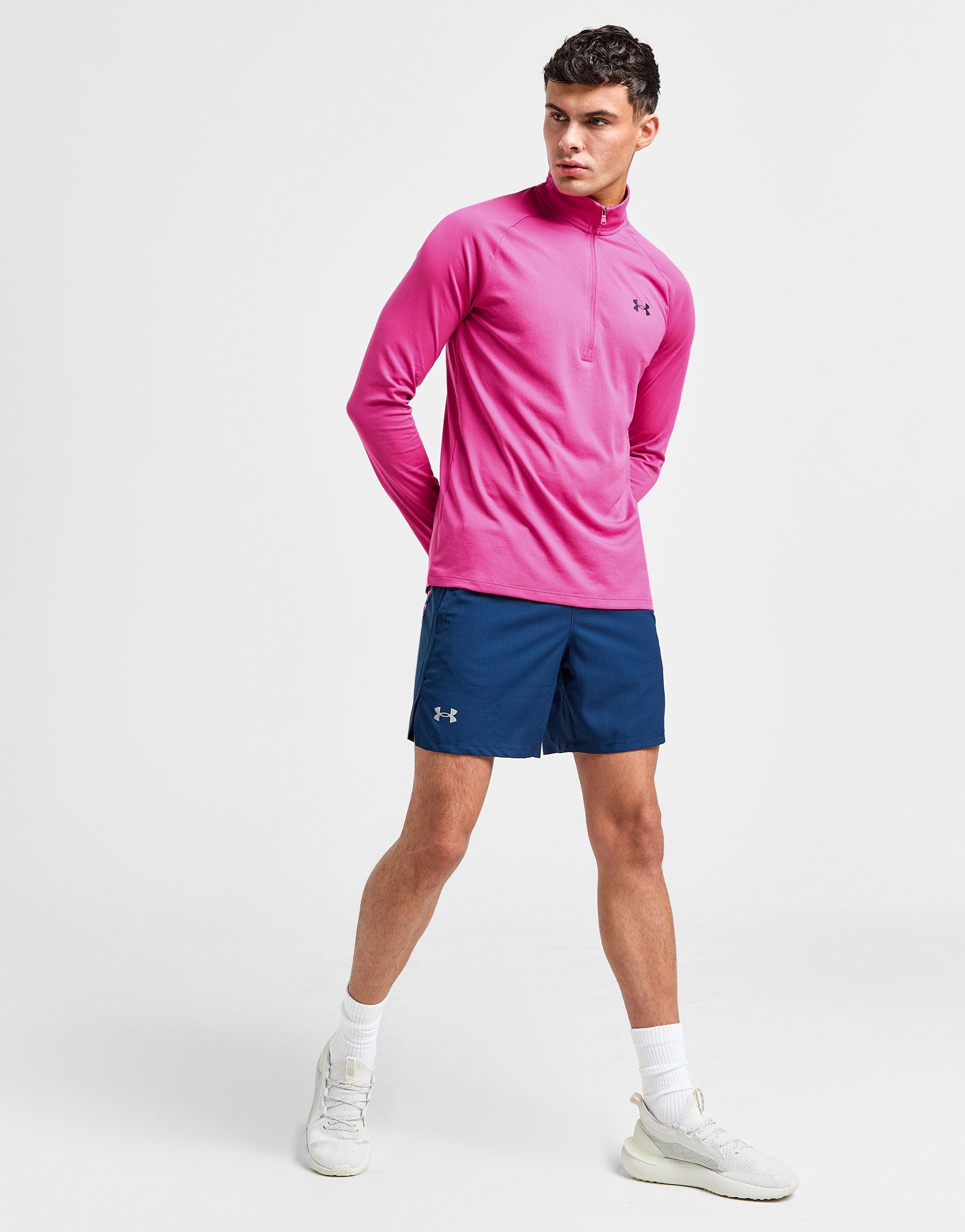 Under Armour Haut Zippé Tech Homme