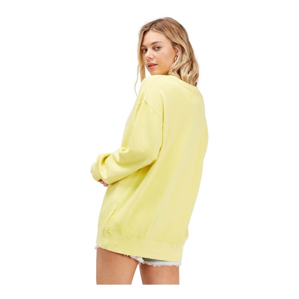 Billabong KISSED BY THE SUN - Sweat Femme citron