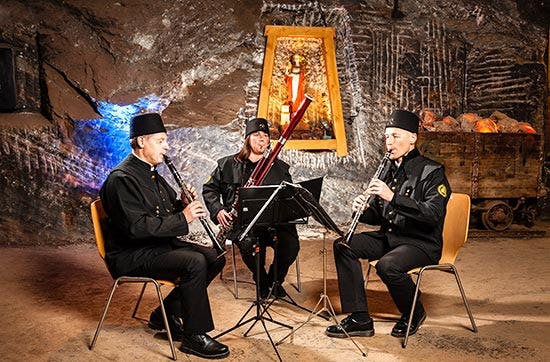 Dinner im Salzbergwerk zum Staunen und Schlemmen