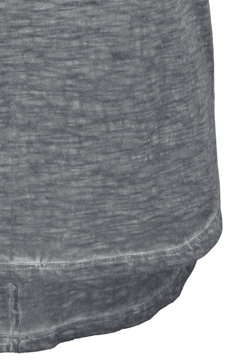 Ladies Long Back Shaped Spray Dye Tee | Urban Classics T-Shirt Manches courtes