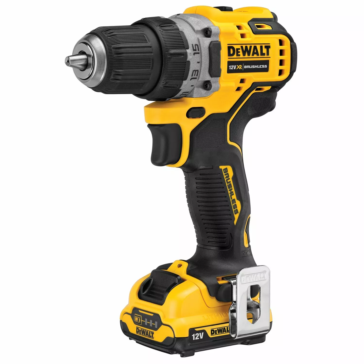 DeWALT DCD701D2-QW 12V Li-ion Accu boormachine set (2x 2.0Ah) in TSTAK koffer