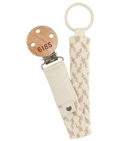 Bibs Schnullerketten - Geflecht - Ivory/Vanilla
