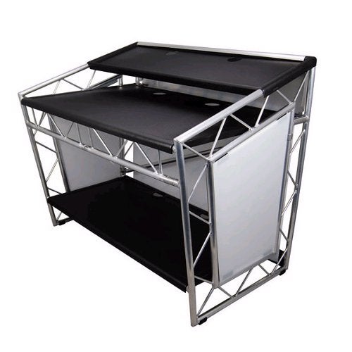 LiteConsole XPRS presentatie- en DJ-stand wit