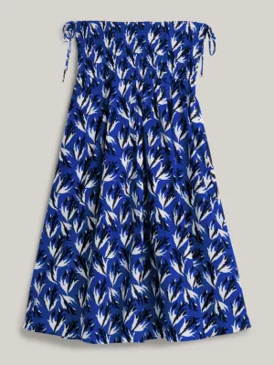 Saia longa franzida com estampa floral Tommy Hilfiger x Vacation