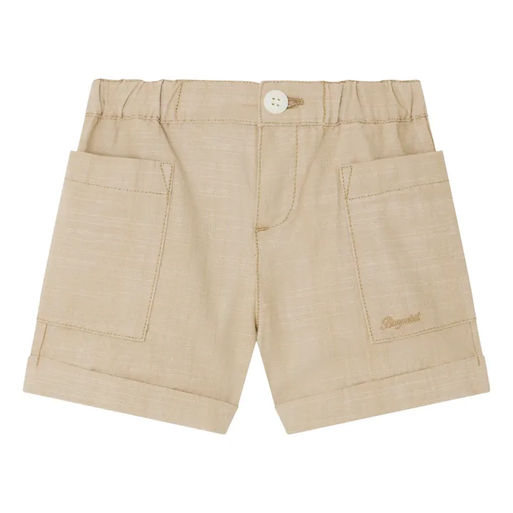 Bonpoint Short Chambray Nateo | Beige