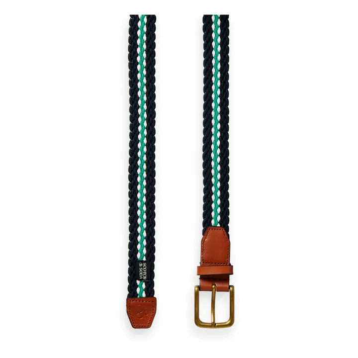 Scotch & Soda Ceinture Tressée | Bleu nuit