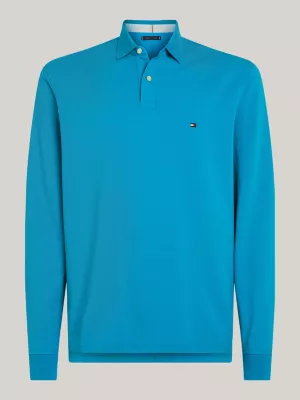 Polo de manga comprida e corte regular da coleção 1985