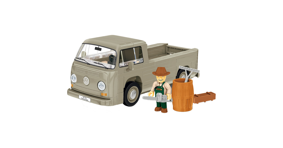 COBIVolkswagen T2a Pickup truck Constructiespeelgoed  (Schaal 1:35)