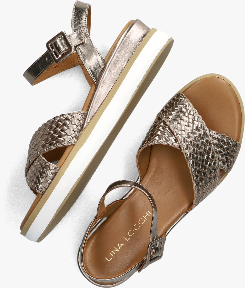 bronzen lina locchi sandalen l1386