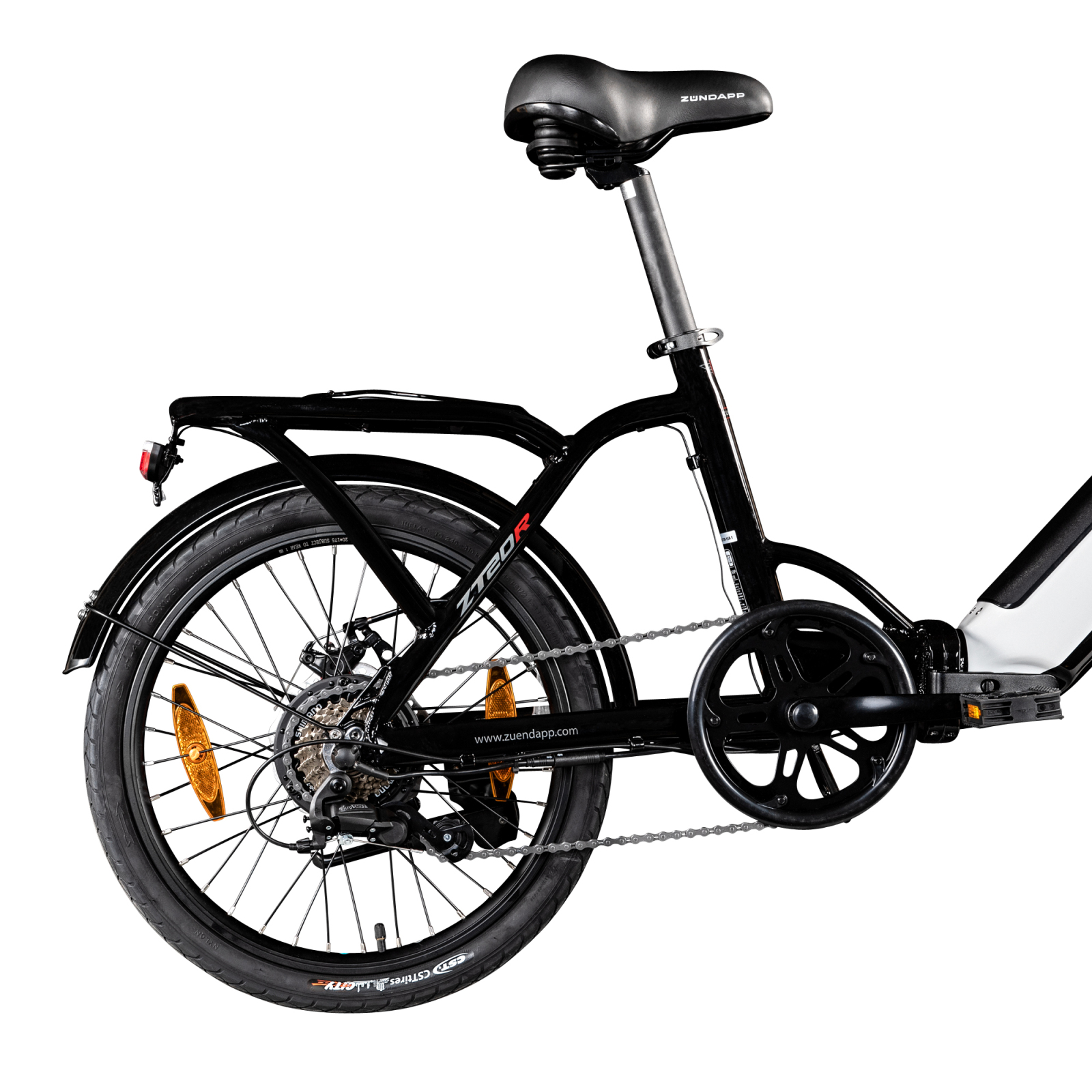 Zündapp Elektro-Klapprad ZT20R - schwarz-weiß - 20''