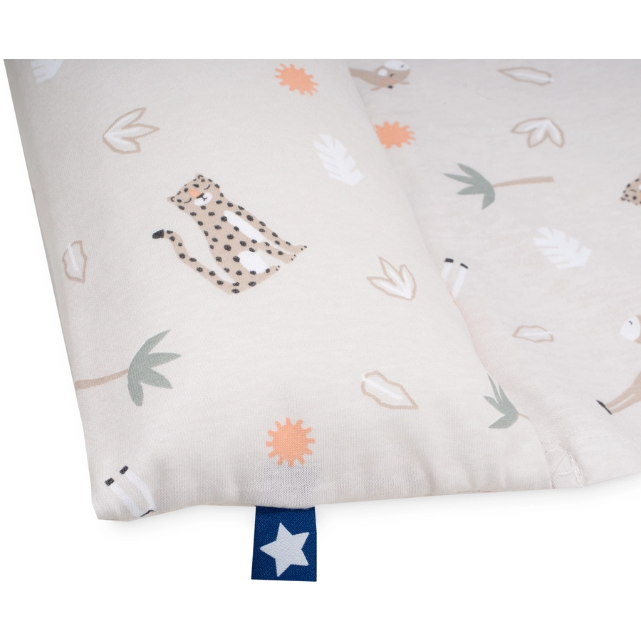 JULIUS ZÖLLNER Jersey Bezug Loop Comfy für Wickelauflagen Softy Savanne beige 85 x 75 cm