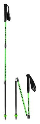 Paire de Bâtons de Trail Lacal Quick stick carbone 130 Vert