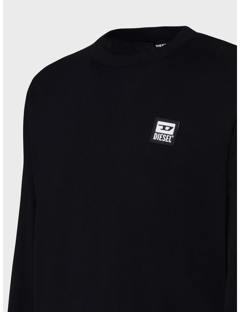 DIESEL PULL EN COTON F-FREEX-B NOIR