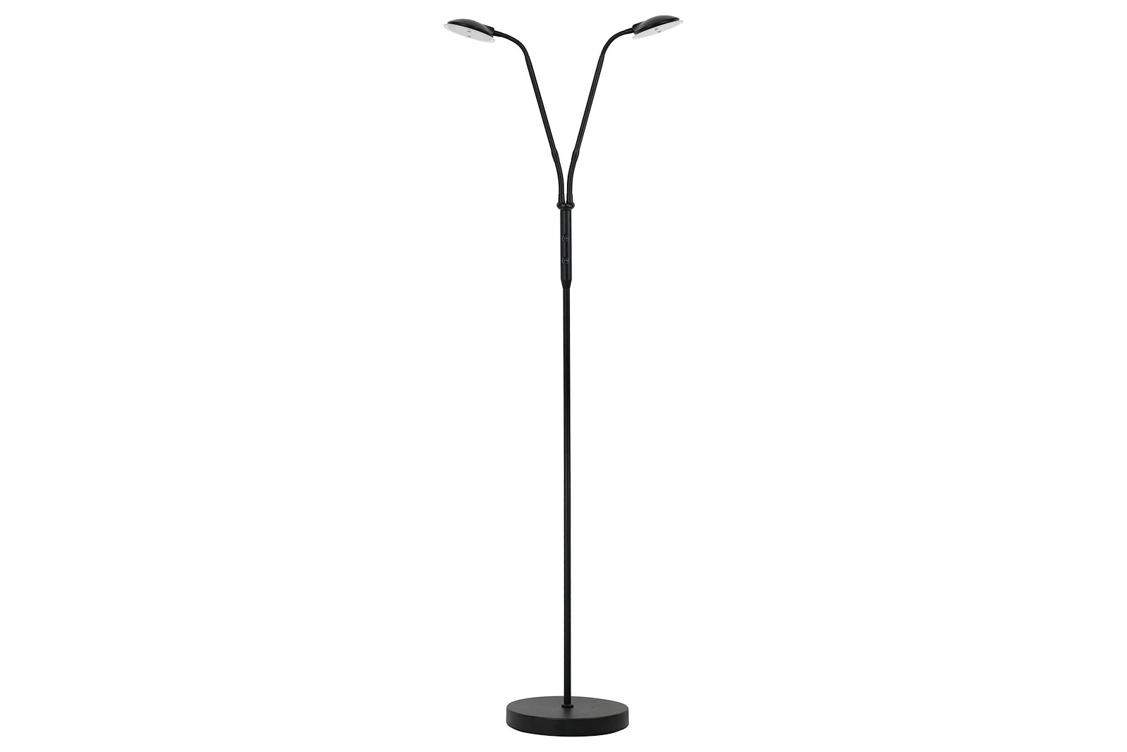 Cuba duo leselampe sort M/2dimmere LED 5W 2700L, Energiklasse F