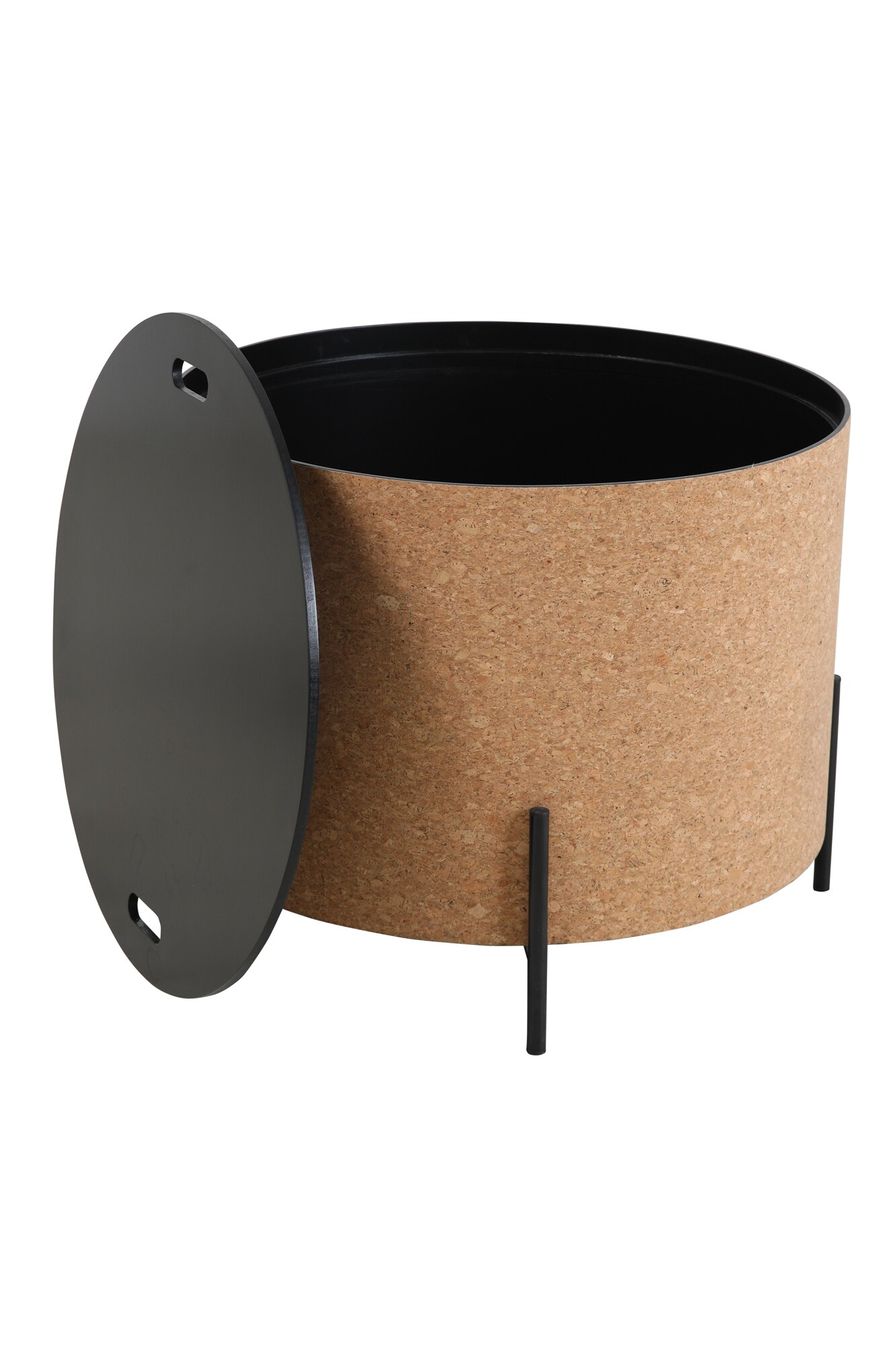 2er Set Beistelltisch Cork Couchtisch Wohnzimmertisch Sofatisch Kaffeetisch