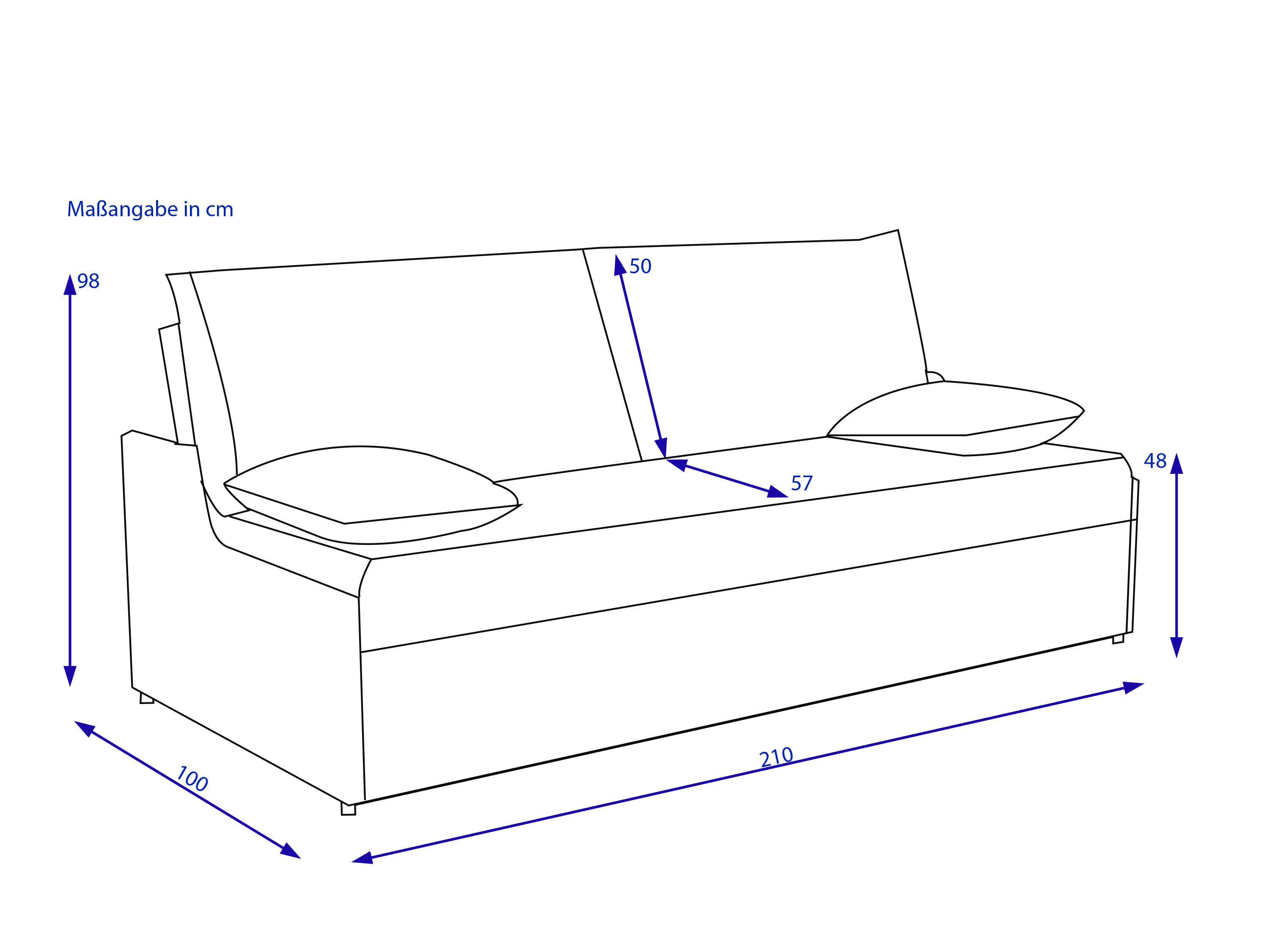 Schlafsofa Rolf Weber BRILON