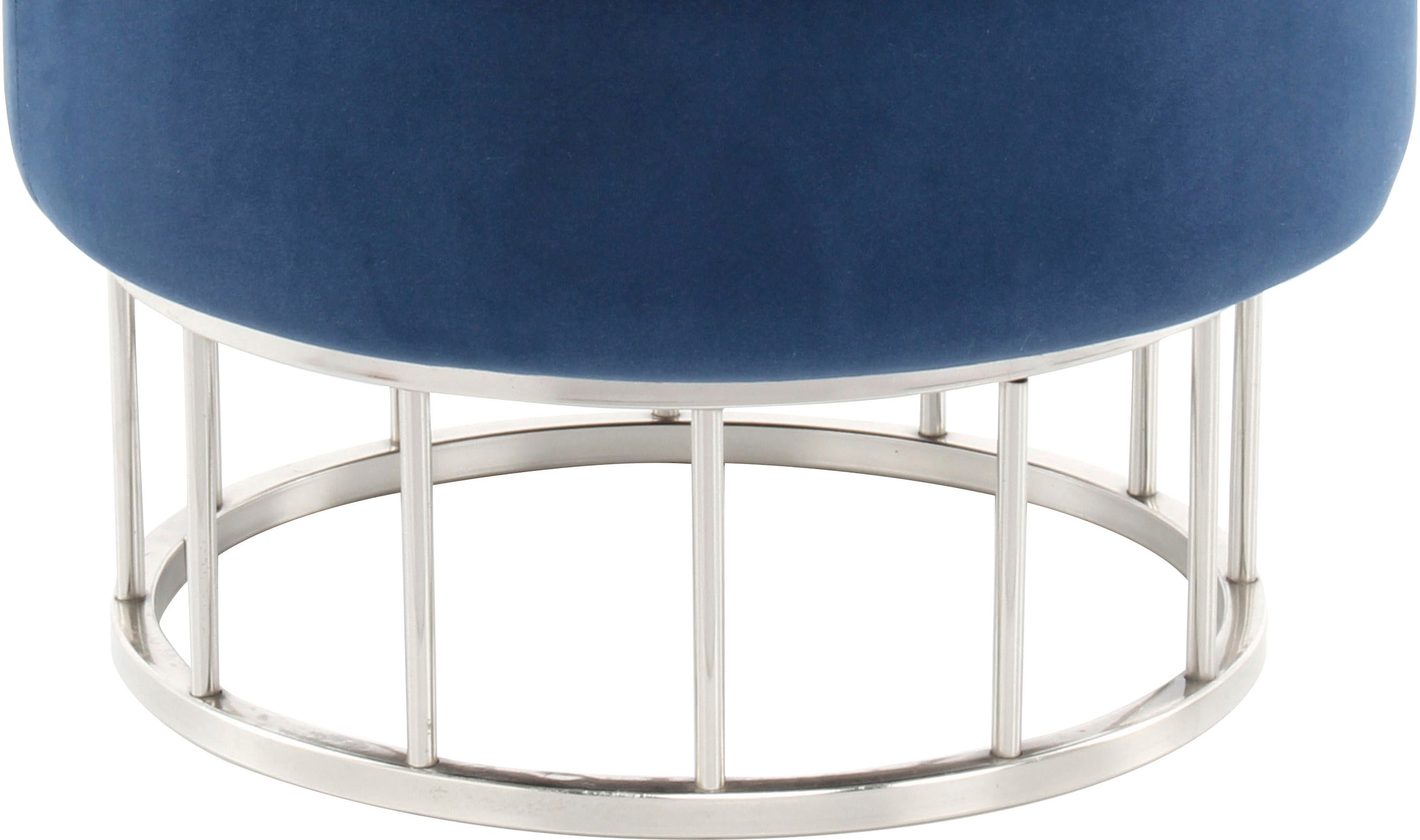 Kayoom Stauraumhocker »Hocker Zero 525, Sitzhocker mit Komfort,runde, moderne Form« 1 Stk. tlg. glamourös, elegant, mit Stauraum, Bezug aus samtweichem Stoff