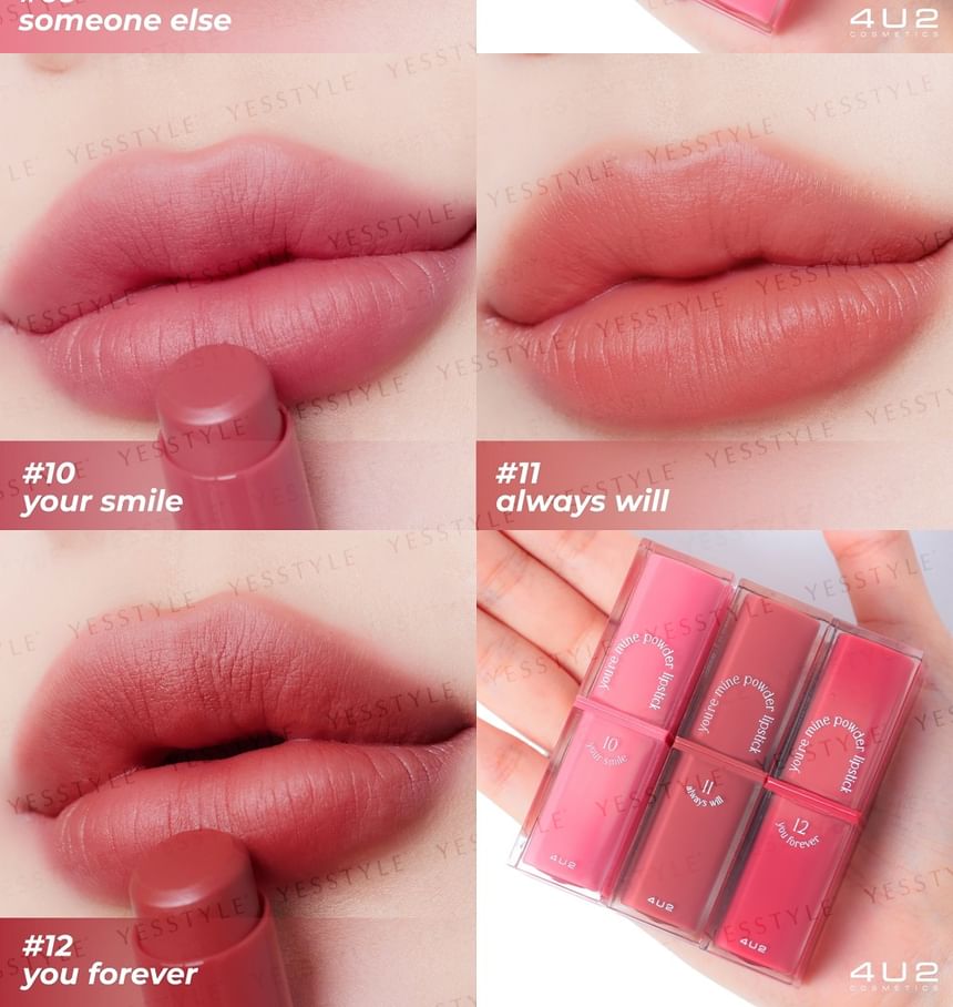 4U2 - You're Mine Poeder Lippenstift