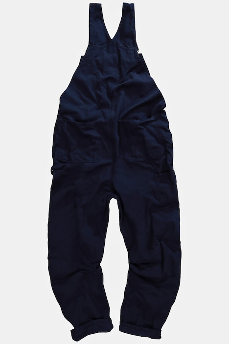 Latzhose, Workwear, elastische Träger, viele Taschen, bis 8 XL