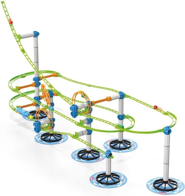 Quercetti - Knikkerbaan - Skyrail Evolution Ottovolante Multiway R - Kleur: Multicolor