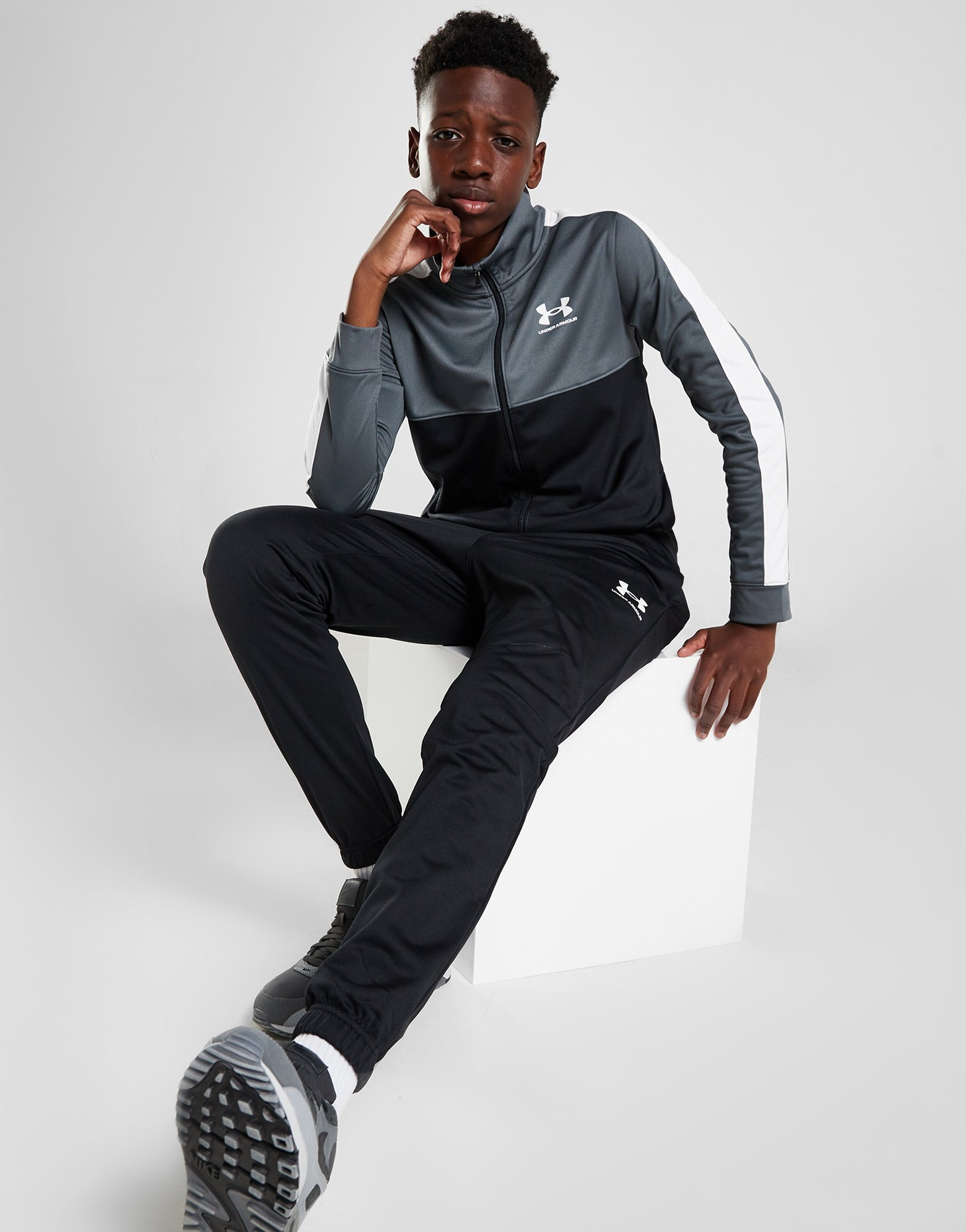 Under Armour Ensemble de survêtemeny Knit Colour Block Junior