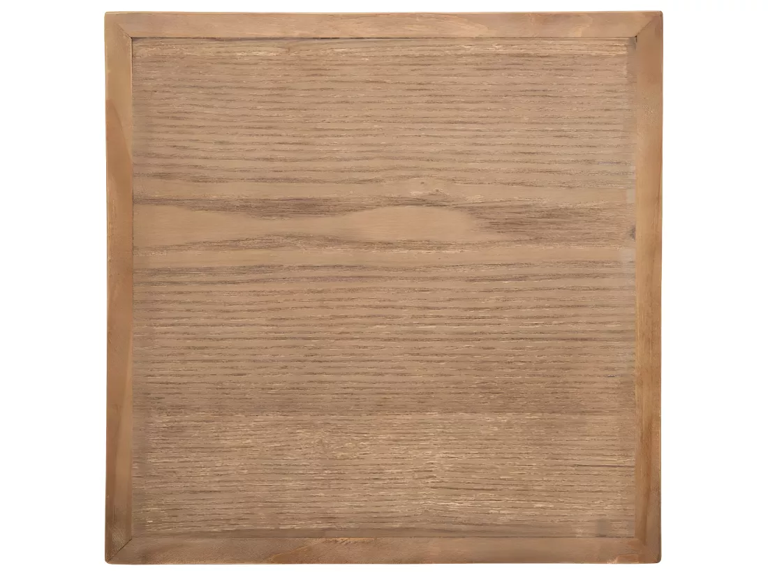 Etagère Porte Bouteilles en Bois et Métal Noir capacité 10 Bouteilles H 59 cm