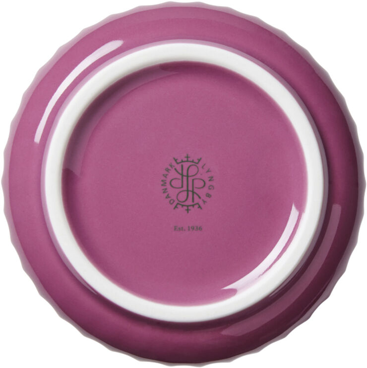 Lyngby Porcelæn Lyngby Vase H20. 5 cm lilla porcelæn Lilla