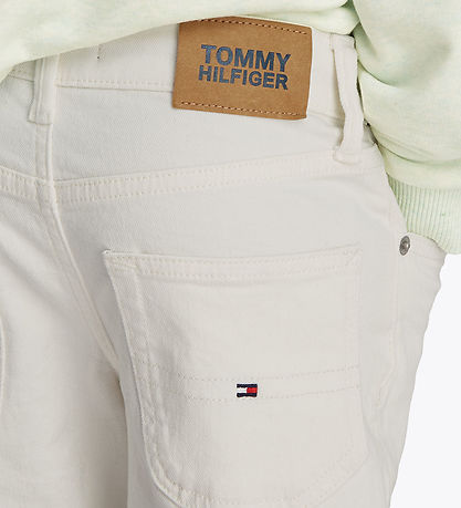 Tommy Hilfiger Shorts - Denim - Modern Straight - Weiß