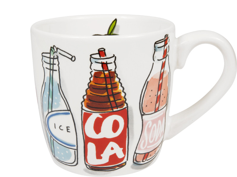 Cappuccinobeker 0,5l La Plage Soda
