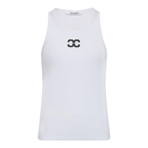 Co'Couture SaharaCC Tank Top, White, XL