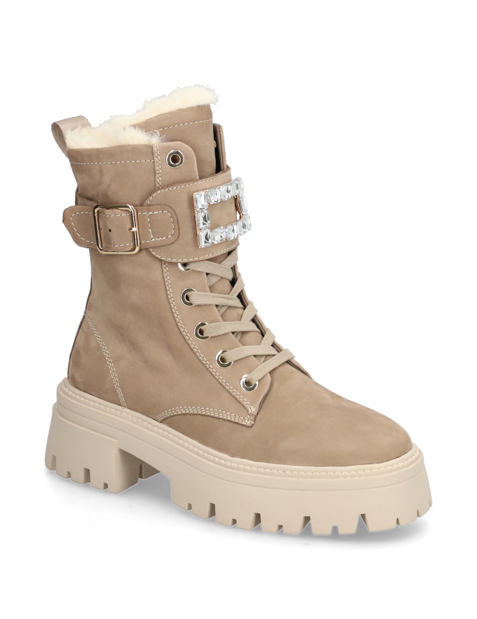 Nubukleder Snowboot