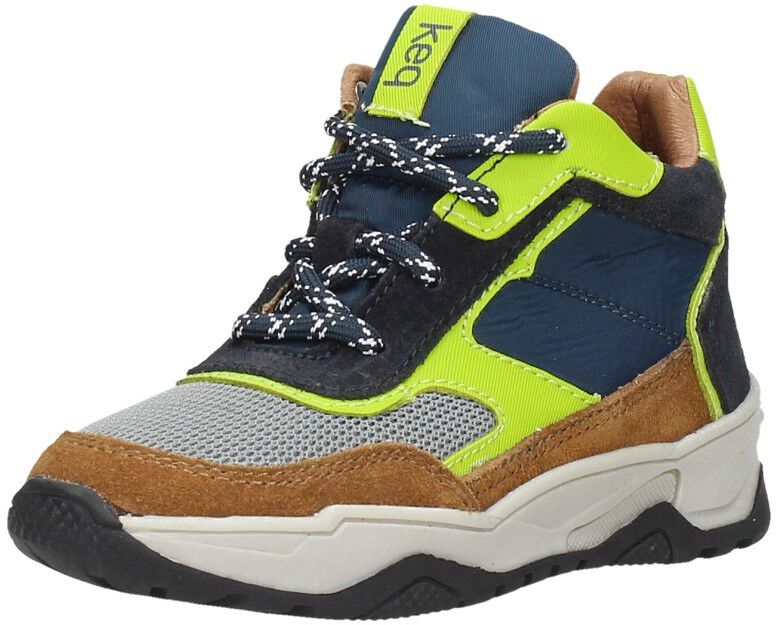 Keq Veterschoenen Hoog cognac