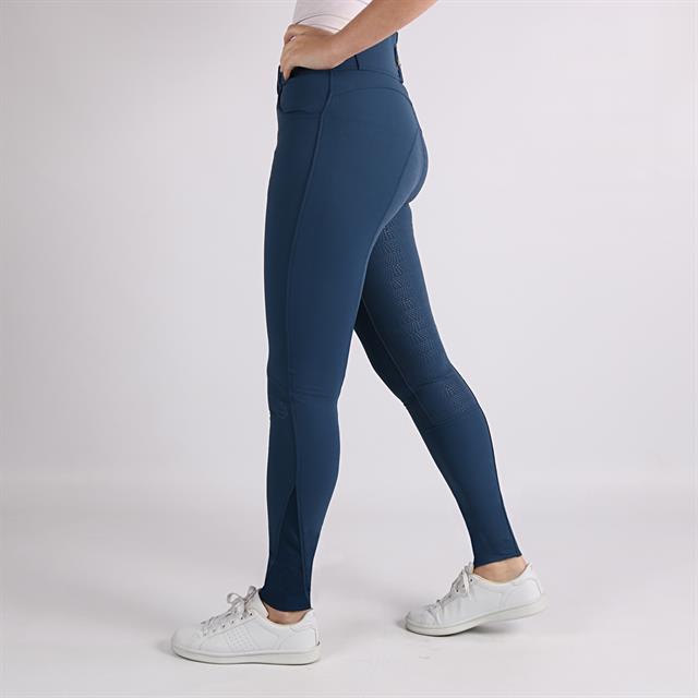 Rijbroek Montar Highwaist Megan 2.0 Full Grip Middenblauw