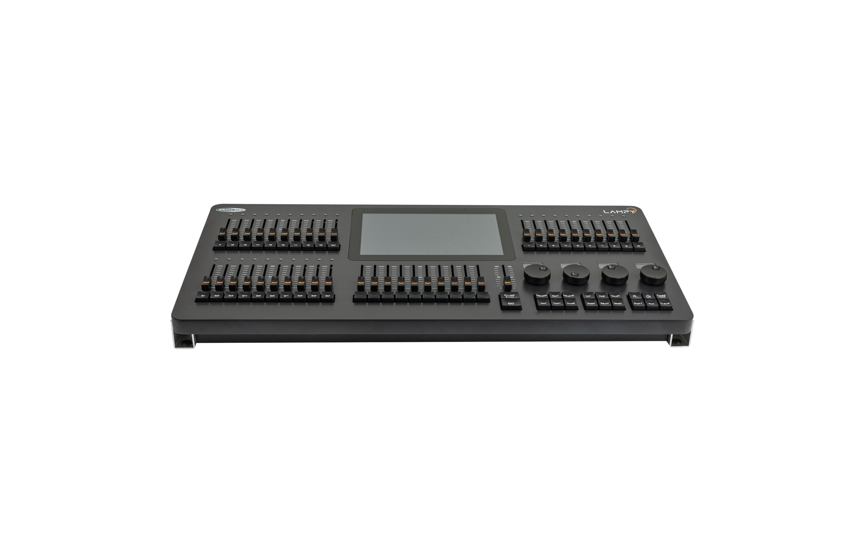 Lichtsteuerung LAMPY 40 2U<br>Voll ausgestattete 1024-Kanal-2-Universum-DMX-Konsole