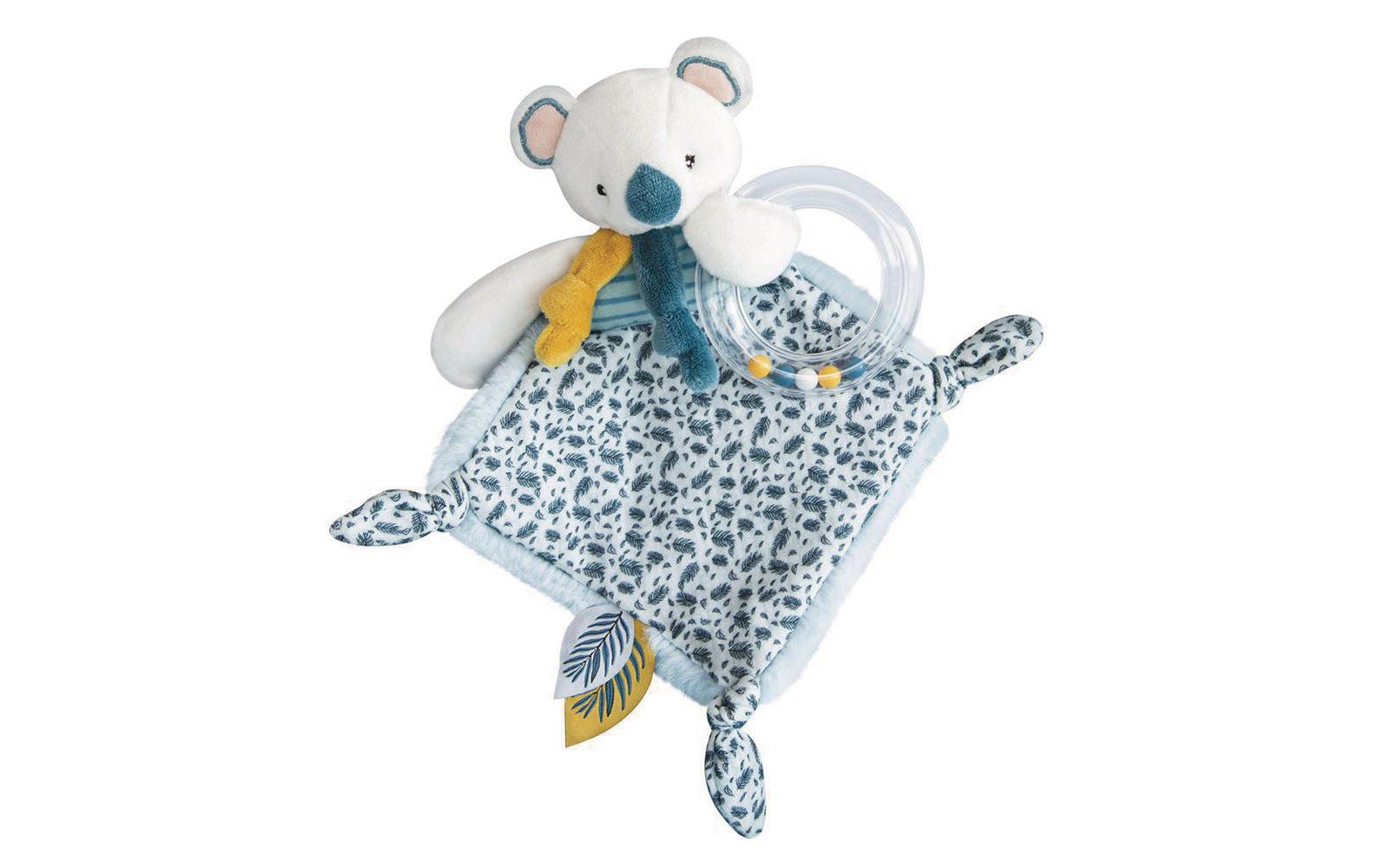 Geschenkset Koala Rassel mit Schmusetuch 22 cmGeschenkset Koala Rassel mit Schmusetuch, 22 cm
