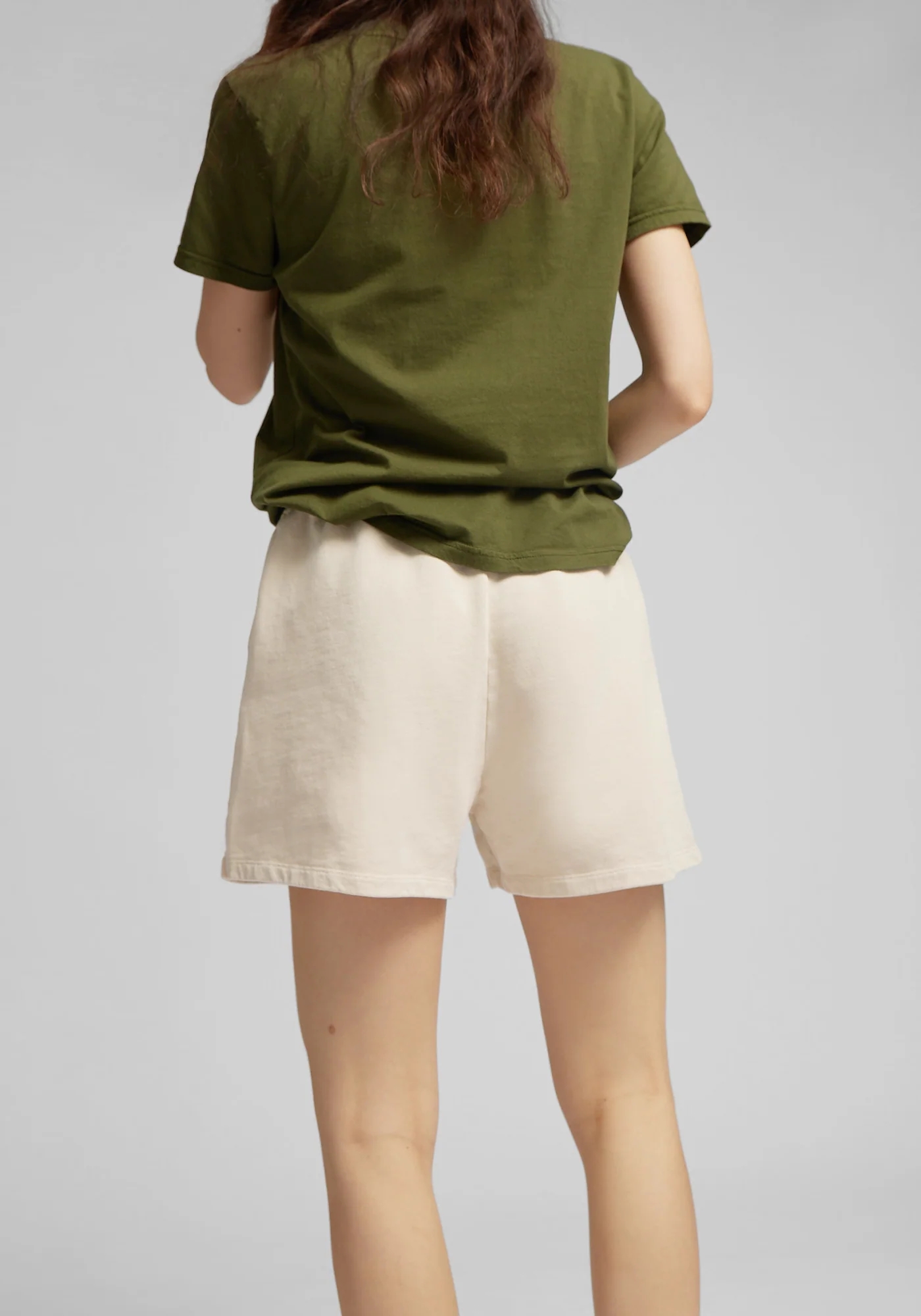 Colorful Standard Damen-Sweatshorts Ivory White