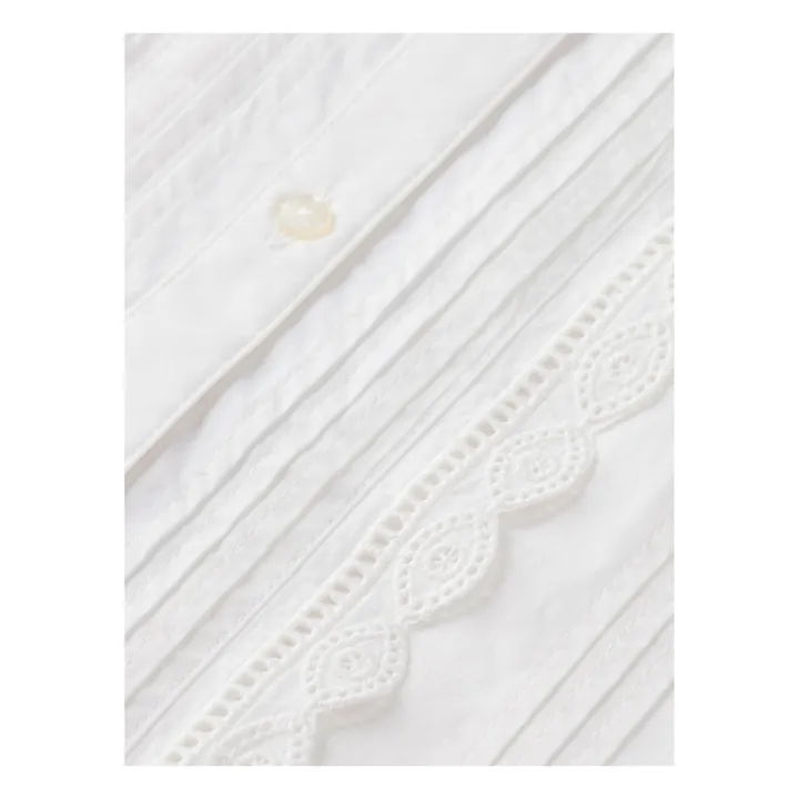 Scotch & Soda Chemise Broderie Anglaise  | Blanc