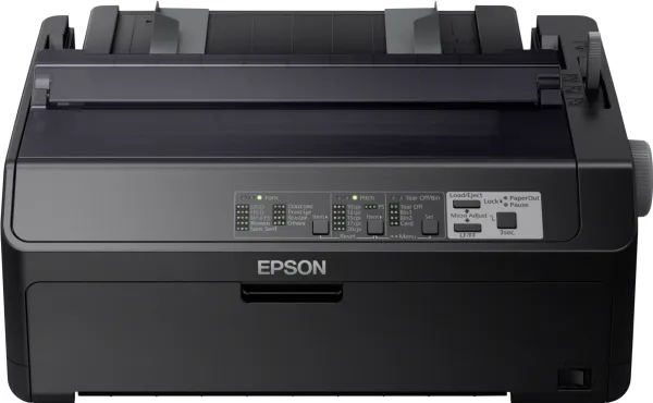 Epson LQ 590II - Printer - S/H - dot-matrix - Rulle (21,6 cm), JIS B4, 254 mm (bredde) - 360 x 180 dpi - 24 pin - op til 584 tegn/sek. - parallel, USB 2.0