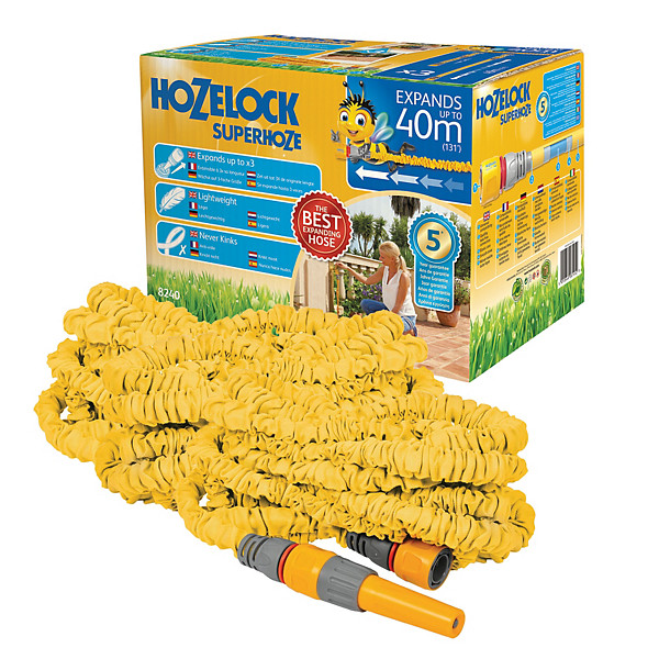 Tuyau arrosage extensible Hozelock Superhoze L 40 m