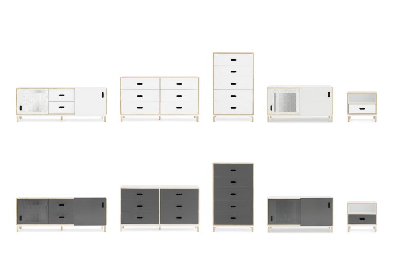 Normann Copenhagen Kabino dressoir wit