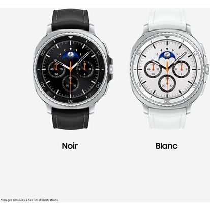 Montre connectée Samsung Galaxy Watch8 Classic 4G - Blanc