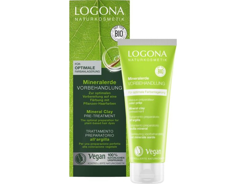 Logona Haarcoloration Mineralerde Vorbehandlung 100 ml Für eine optimale Farbanlagerung