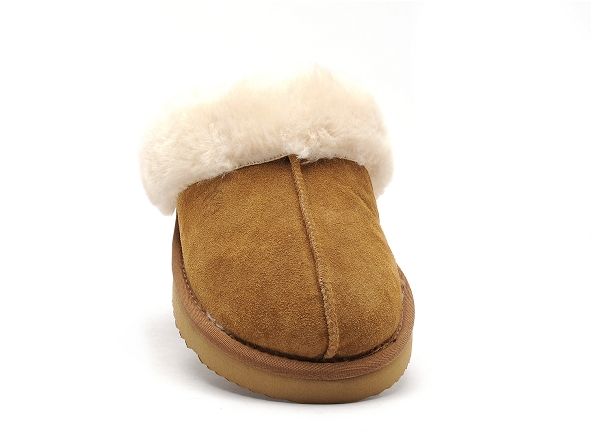 Kelara chaussons femme k31230 marron