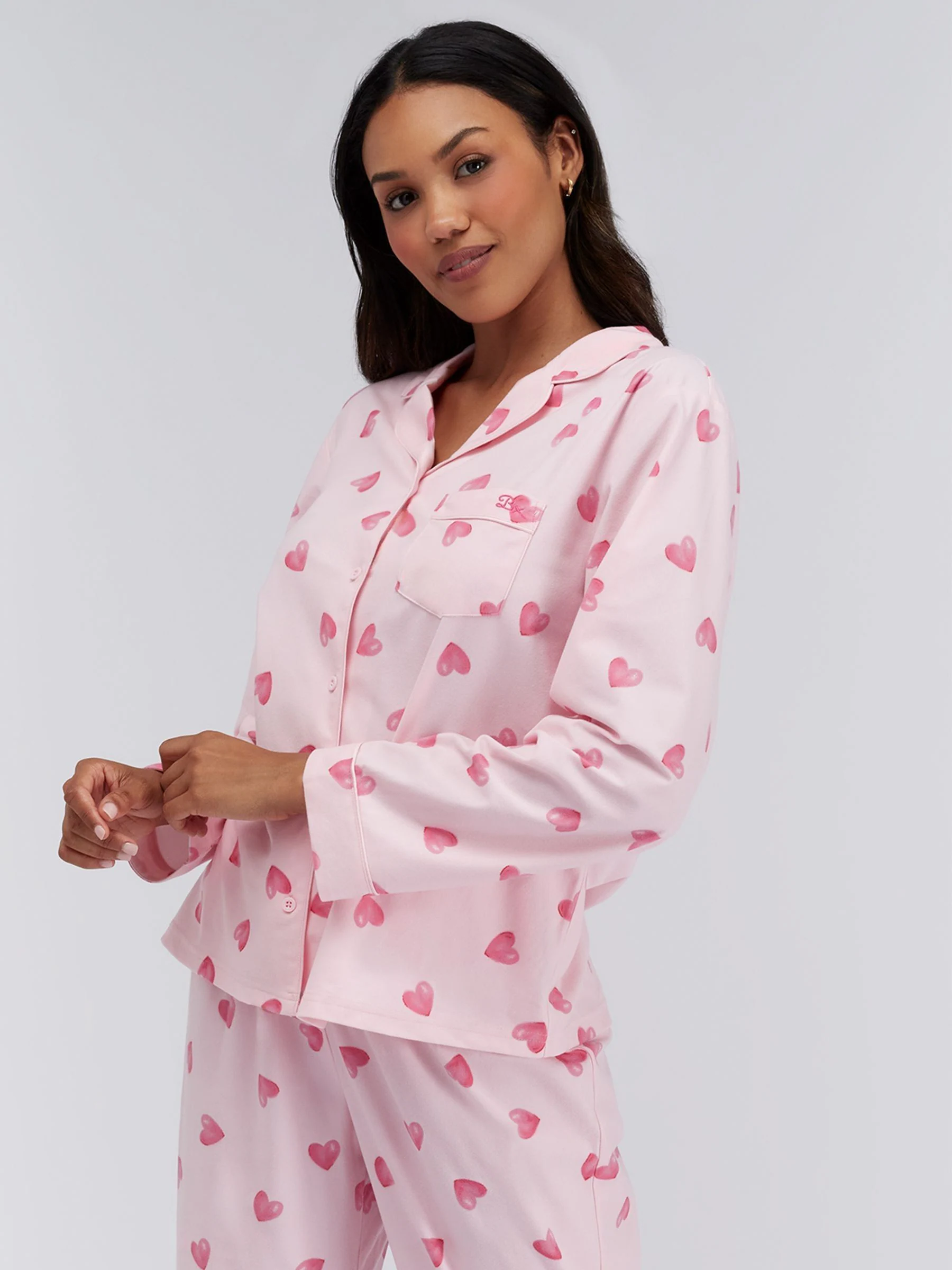 Roze hartenprint - Boux Avenue Pyjamas In a Bag