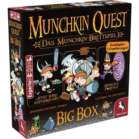 Pegasus Spiele Munchkin Quest Big Box