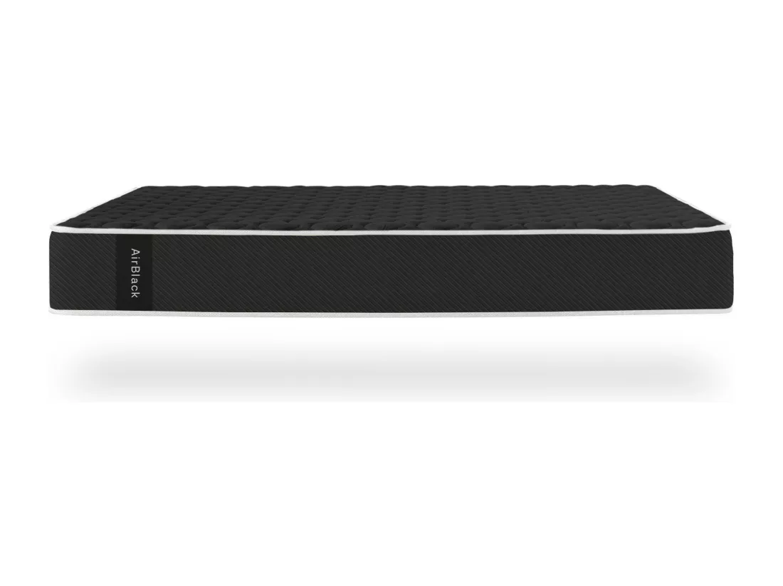 Matelas Mousse à memoire de forme Air Black, 27 cm - Moonia