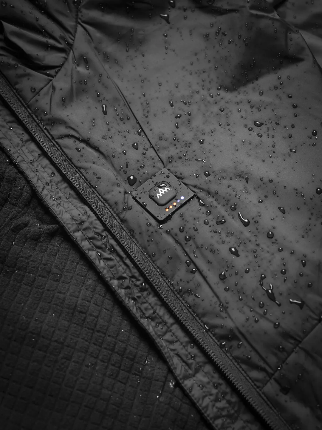 Heat Experience Men's Heated Outdoor Vest Black
