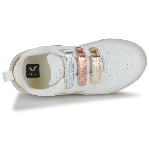Veja - SMALL V-10 - Blanc / Rose